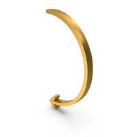 Semi-Circular Directional Left Arrow Symbol PNG & PSD Images