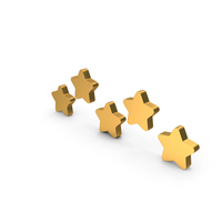 Star Rating Five PNG & PSD Images