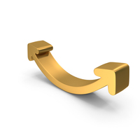 Two Side Curved Arrows PNG & PSD Images