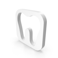 Dental Square Tooth Medical Icon PNG & PSD Images