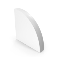 Quarter Circle Piece PNG & PSD Images
