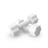 Dumbbell Two Piece Clay PNG & PSD Images