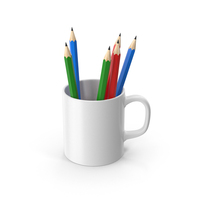 Pencil Cup PNG & PSD Images