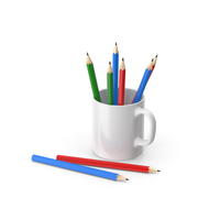 Pencils In A Cup PNG & PSD Images
