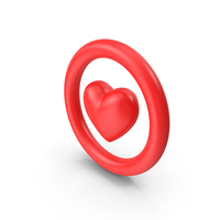 Icon Heart Red PNG & PSD Images