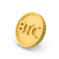 Bitcoin Cartoon Coin PNG & PSD Images