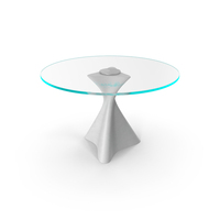 Round Glass Dining Table PNG & PSD Images