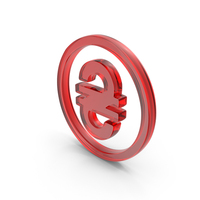 Glass Ukrainian Hryvnia Currency Icon PNG & PSD Images