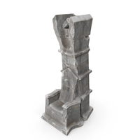 Ancient Stone Throne PNG & PSD Images