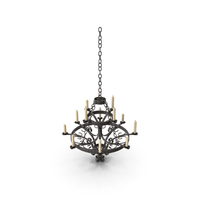 Medieval Chandelier PNG & PSD Images
