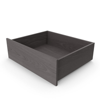 Black Wooden Drawer PNG & PSD Images