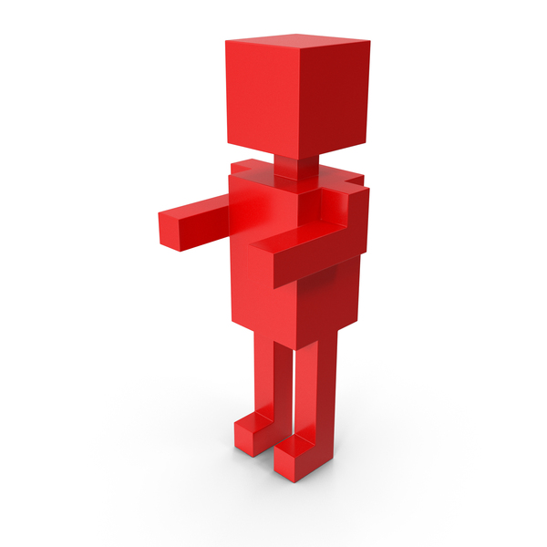 Red Stylized Human PNG & PSD Images