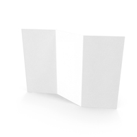 Brochure Trifold Blank PNG & PSD Images