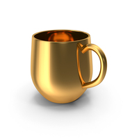 Gold Water Cup PNG & PSD Images