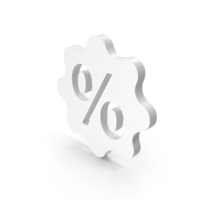 Circular Discount Percentage Icon PNG & PSD Images