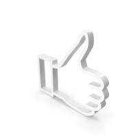 Thumbs Up Like Symbol PNG & PSD Images