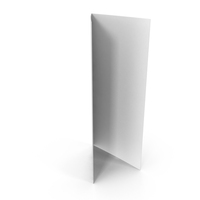 Brochure Bifold Blank PNG & PSD Images