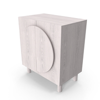 White Wooden Cabinet PNG & PSD Images