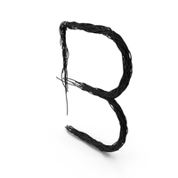 Cable Letter B PNG & PSD Images