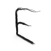 Cable Letter E PNG & PSD Images