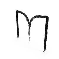 Cable Letter M PNG & PSD Images