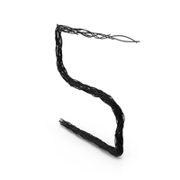 Cable Letter S PNG & PSD Images