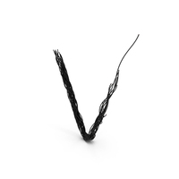 Cable Small Letter V PNG & PSD Images