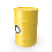 Barrel Oil Yellow PNG & PSD Images