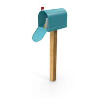 Mailbox Blue PNG & PSD Images