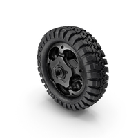 E-Scooter Offroad Front Wheel PNG & PSD Images