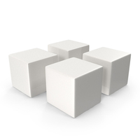 Set Of Cubes Porcelain PNG & PSD Images