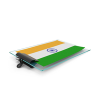 India Flag Paper On Pad PNG & PSD Images