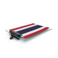 Thailand Flag Paper On Pad PNG & PSD Images