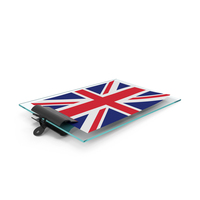 United Kingdom Flag Paper On Pad PNG & PSD Images