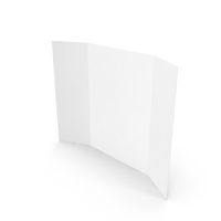 Brochure Open Gate Fold Blank PNG & PSD Images