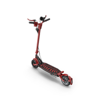 E-Scooter Offroad Red PNG & PSD Images