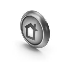 Home Greyscale Icon Button PNG & PSD Images