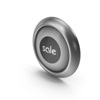 Sale Greyscale Icon Button PNG & PSD Images