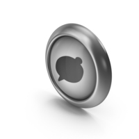 Speech Bubble Greyscale Icon Button PNG & PSD Images