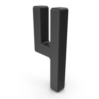Digit 4 Black PNG & PSD Images