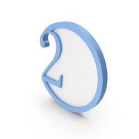 Number 2 Button PNG & PSD Images