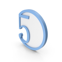 Number 5 Button PNG & PSD Images