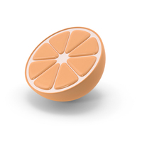 Orange Cartoon PNG & PSD Images