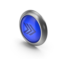 Arrows Blue Icon Button PNG & PSD Images