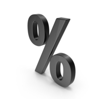 Black Percentage Symbol PNG & PSD Images