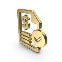 Paid Bill Dollar Symbol PNG & PSD Images