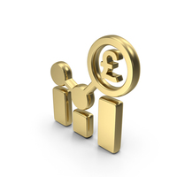 Business Profit Pound Symbol PNG & PSD Images