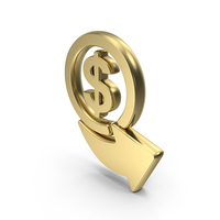 Dollar Exchange Arrow Symbol PNG & PSD Images