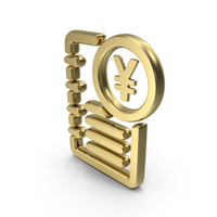 Ledger Yen Book Symbol PNG & PSD Images
