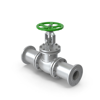 Gate Valve And Pipes V3 PNG & PSD Images
